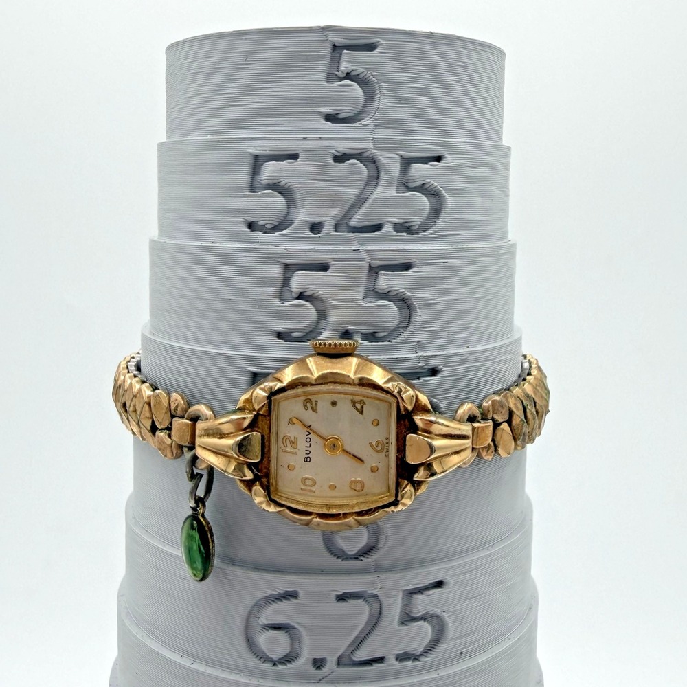 Vintage 1957 Bulova Miss America Ladies Watch Gold Tone w/ Original Box - Picture 8 of 8